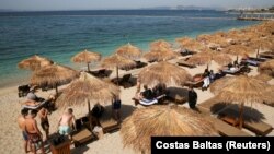 Илустрација: Плажа во Грција