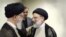 Iranian Supreme Leader Ayatollah Ali Khamenei (left) talks to Ebrahim Raisi in Tehran in March 2019.