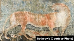 მერაბ აბრამიშვილის ტილო "კუმაონის კაციჭამია"