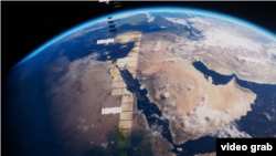 Работа спутника Planet Labs, иллюстративное фото