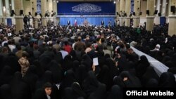 Ayatollah Khamenei met with the families of war veterans and "martyrs"-- 12 Dec 2018