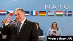 Mike Pompeo la Bruxelles