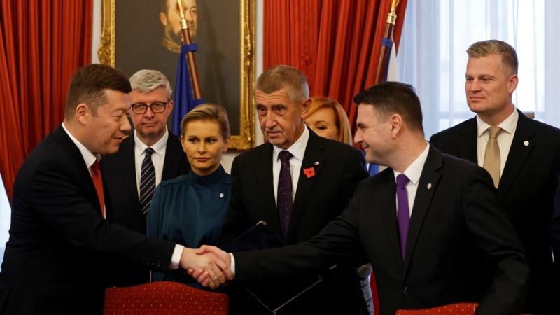 ჩეხეთში ბაბიშმა და პარტნიორებმა კოალიციურ შეთანხმებას მოაწერეს ხელი