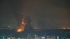 Smoke rises from the site of an Israeli airstrike that targeted a neighborhood in Beirut’s southern suburb late October 7, 2024.