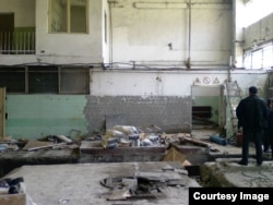 საქართველოს უნივერსიტეტის კუთვნილი ერთ-ერთი შენობა შეძენის პერიოდში