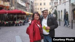 انشه آشوری و همسرش شری ایزدی