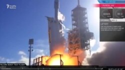 Falcon Heavy artıq kosmosdadır