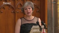 British PM May: Russia Seeks 'Discord In The West'