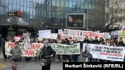 Protest u Novom Sadu, 12. februara 2025. u organizaciji roditelja, prosvetnih radnika, studenata i jednog broja zaposlenih u IT sektoru. 