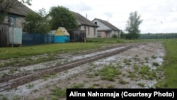 Вёска ў Рагачоўскім раёне. Ілюстрацыйнае фота 