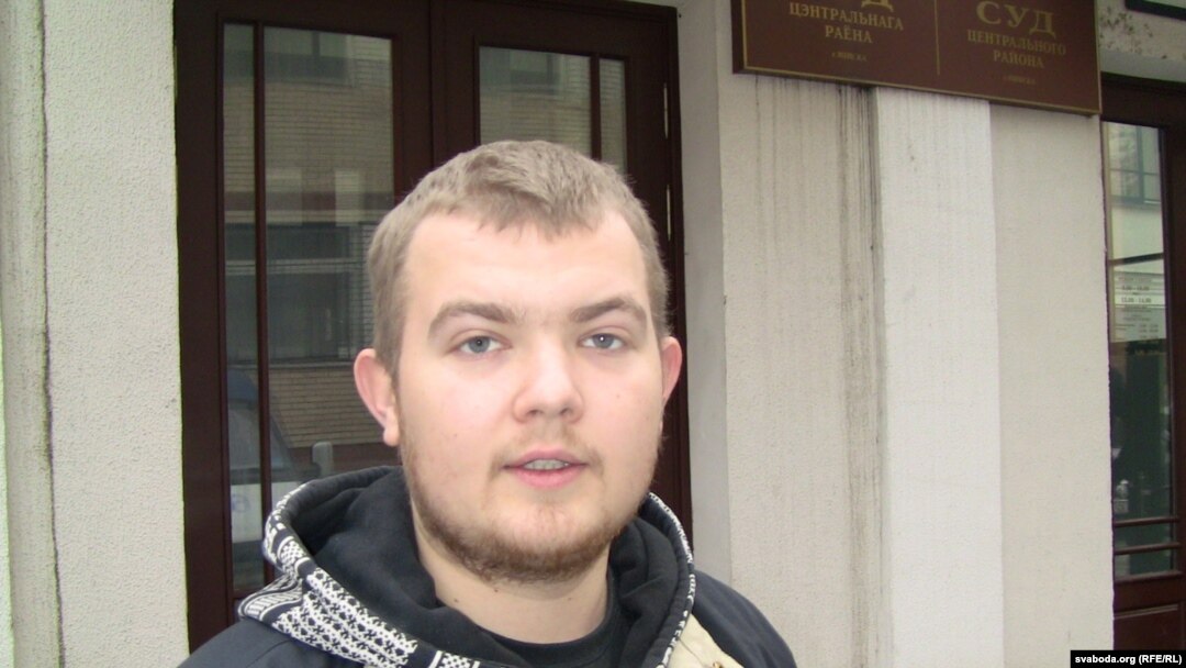 Belarusian opposition activist Paval Vinahradau