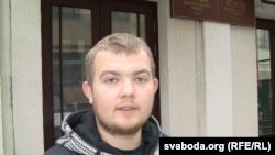 Belarusian opposition activist Paval Vinahradau