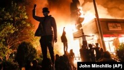 Миннеаполис шаарындагы башаламандык.