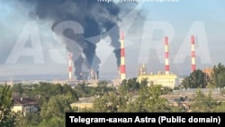 Пожежа на НПЗ в Самарі, 10 червня 2026 року