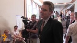 U.S. Ambassador Tours Kyiv Polling Stations