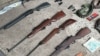 Armë të kapura nga Policia e Kosovës në veri të vendit, 7 maj.