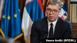 Predsednik Srbije Aleksandar Vučić