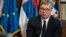 Belgrade -- Serbia -- Serbian president Aleksandar Vucic, RFERL interview, journalist Maja Zivanovic, 07. June 2020.