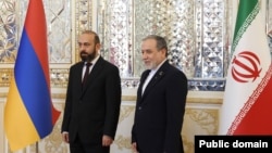 Iran - Iranian Foreign Minister Abbas Araghchi meets his Armenian counterpart Ararat Mirzoyan, Tehran, October 5, 2026. (Photo by the Armenian Foreign Ministry)