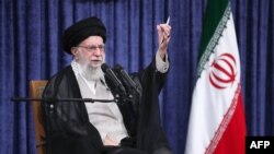 Vrhovni vođa Irana, ajatolah Ali Hamenei tokom obraćanja javnosti u Teheranu, 16. jula 2025.