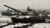 Российские танки в Ростовской области, 12 января 2022 года