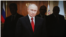 Коллаж: Президент России Владимир Путин и силуэты гипотетических преемников