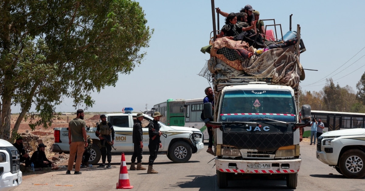 New clashes in southern Syria