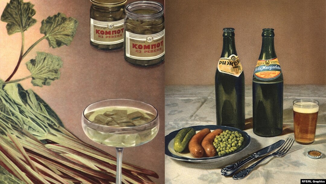 In Soviet times it was often people's imaginations, not actual ingredients, that made meals memorable. (file photo)