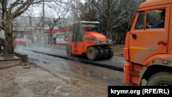 Ремонт дороги. Иллюстративное фото.