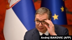 Predsednik Srbije Aleksandar Vučić, jun 2026.