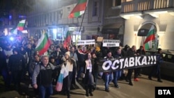 Антивладини протести во Бугарија, илустрација 