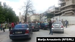 Protest u Sarajevu počeo je u srijedu, 5. juna 2013.
