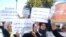 Several workers’ syndicates and unions say hundreds of protesters were present in today’s demonstration.