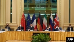 Delegates from Germany, France, Britain, China, Russia, and Iran attended the discussions in Vienna on May 31