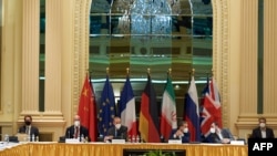 نمایندگان چین، جرمنی، فرانسه، روسیه، بریتانیا و ایران در ویانا