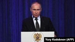 Рускиот претседател Владимир Путин 
