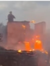 Fire in Rani Lug village, Tran region, Pernik District