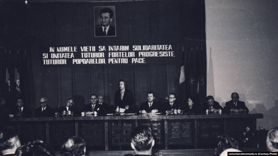 29 decembrie 1981. Constituirea Comitetului Național Oamenii de știință și pacea. Sursa: comunismulinromania.ro