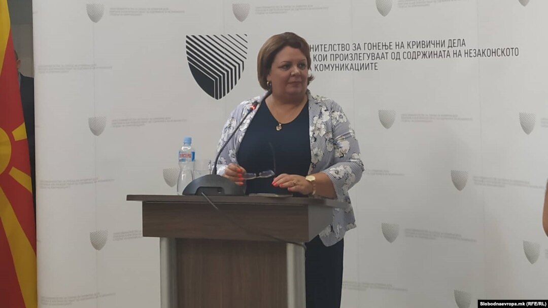 Катица Јанева, прва прес-конференција по поднесувањето на остаката и случајот „Рекет“