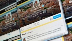 Папа Римский Бенедикт XVI сегодня начал писать в Twitter
