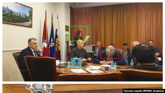 Володимира Вітова та Олександр Кліпачов на конференціях у Москві