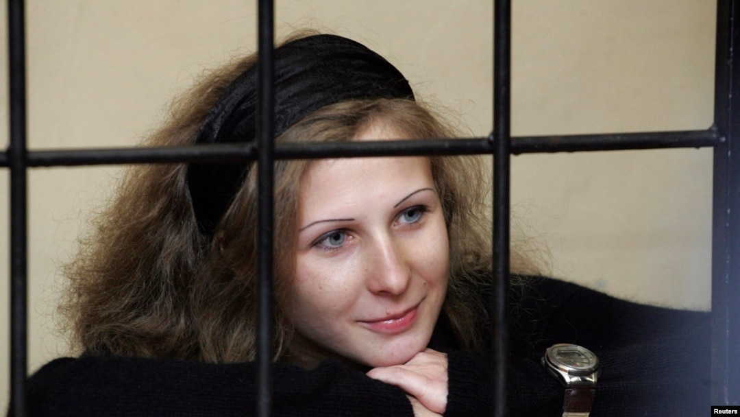 Pussy Riot member Maria Alyokhina