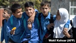 آرشیف، دانش‌آموزان مکتب در کابل