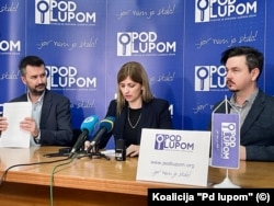 Konferencija za novinare koalicije "Pod Lupom", Sarajevo, 8. februar 2026.