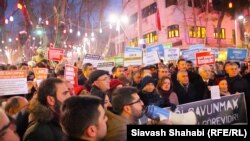 Demonstrație în sprijinul secularismului, Ankara, 4 ianuarie 2017