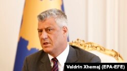 Presidenti i Kosovës, Hashim Thaçi.