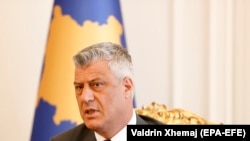 Presidenti i Kosovës, Hashim Thaçi.