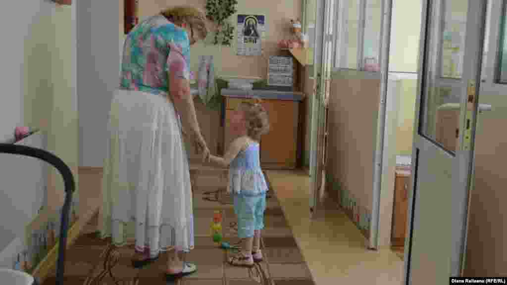 Carantina Centrului de plasament pentru copii de vârstă fragedă din Chișinău.