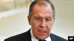 Илустрација: Рускиот министер за надворешни работи Сергеј Лавров. 