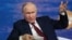 Russia's President Vladimir Putin attends the St. Petersburg International Economic Forum on June 5.